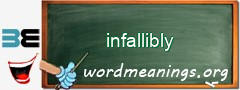 WordMeaning blackboard for infallibly